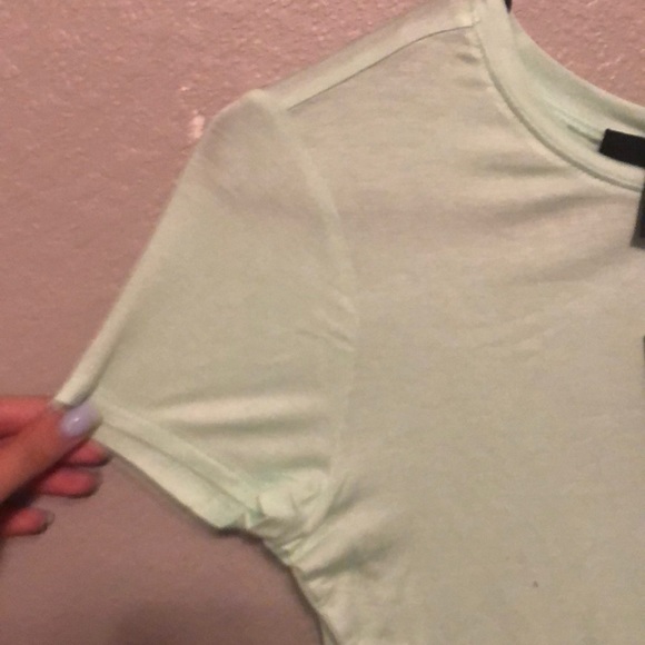 Green babygirl crop top - Picture 2 of 3